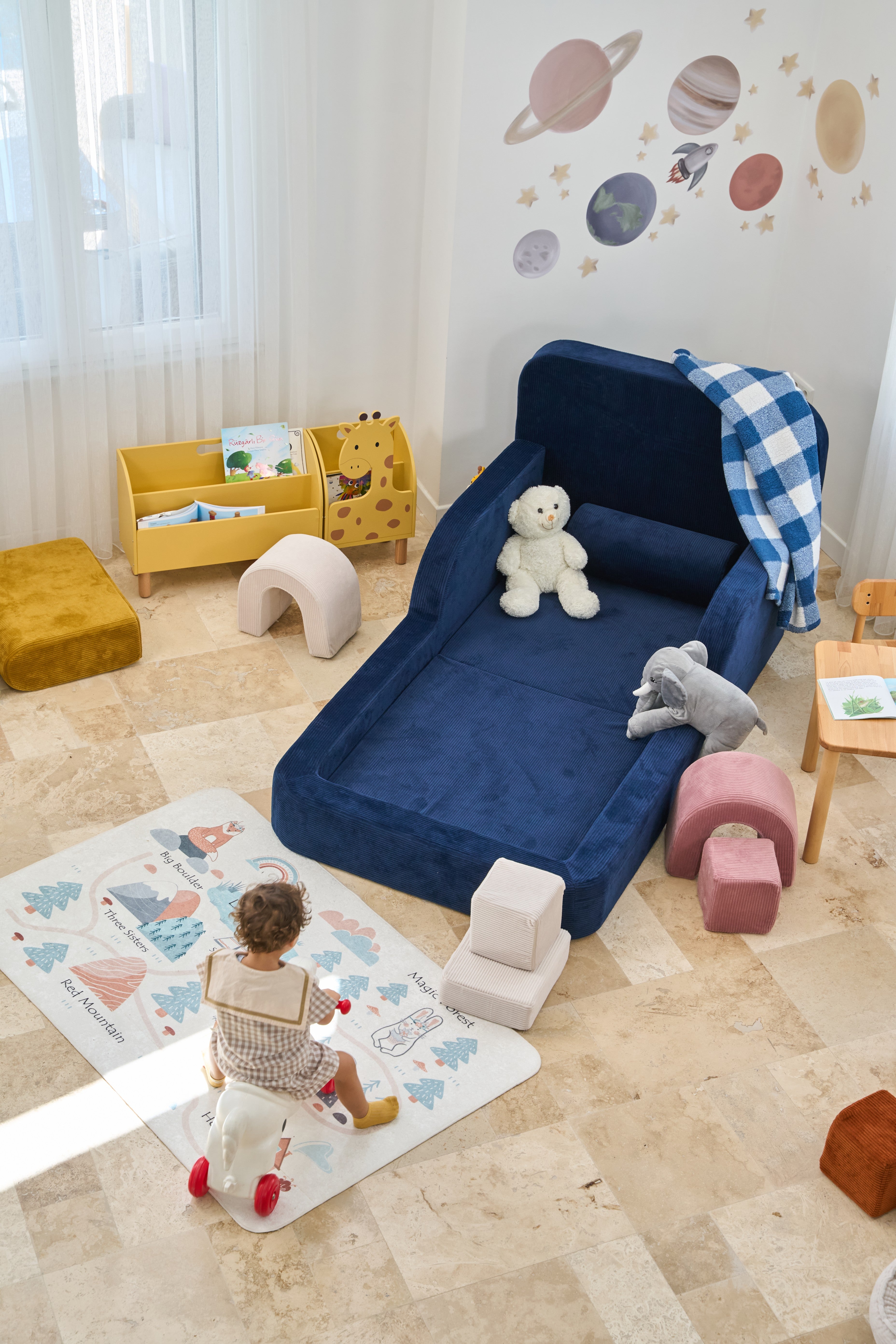 Single Funbed® Navy Blue