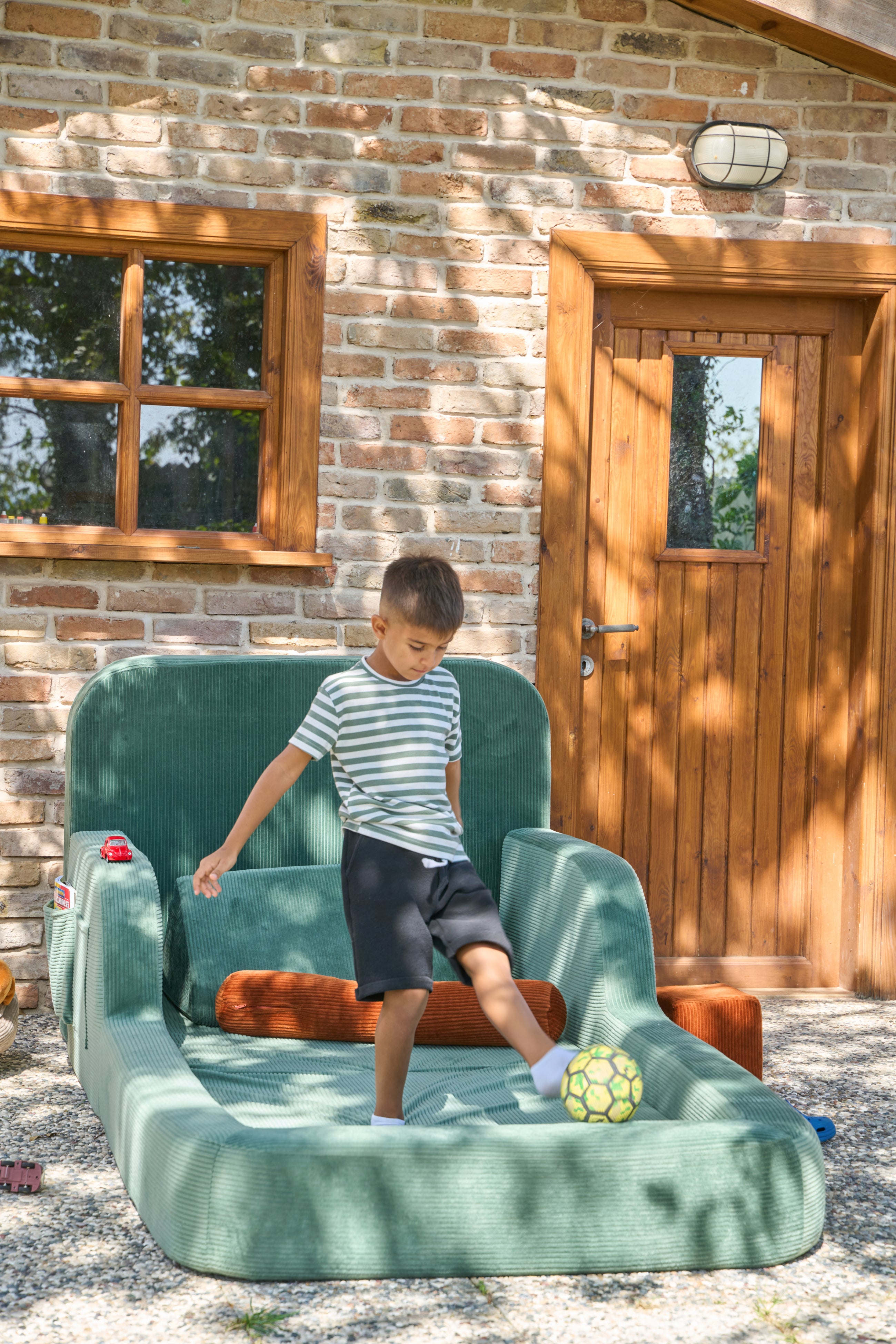 Single Funbed® Water Green