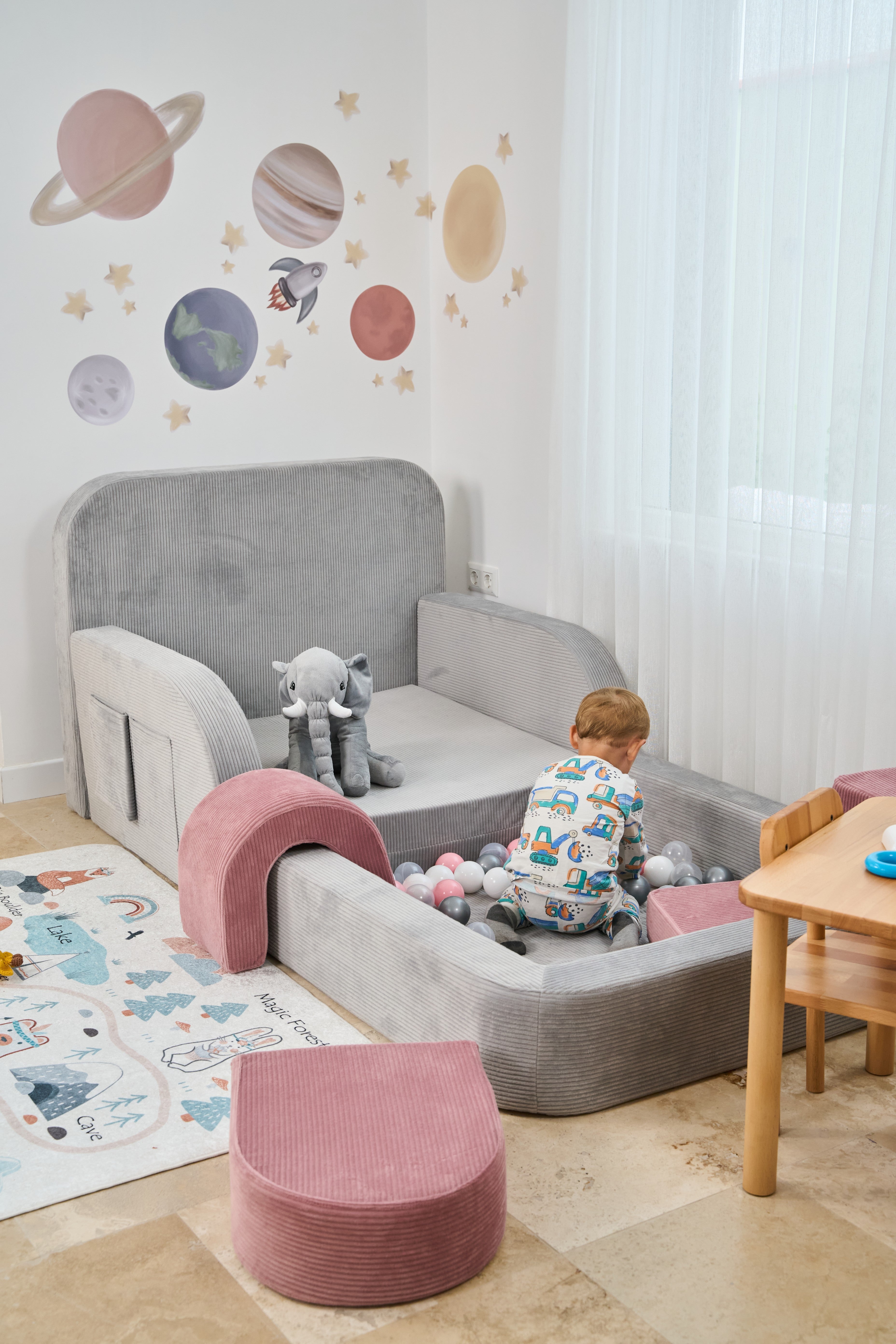 Single Funbed® Gray