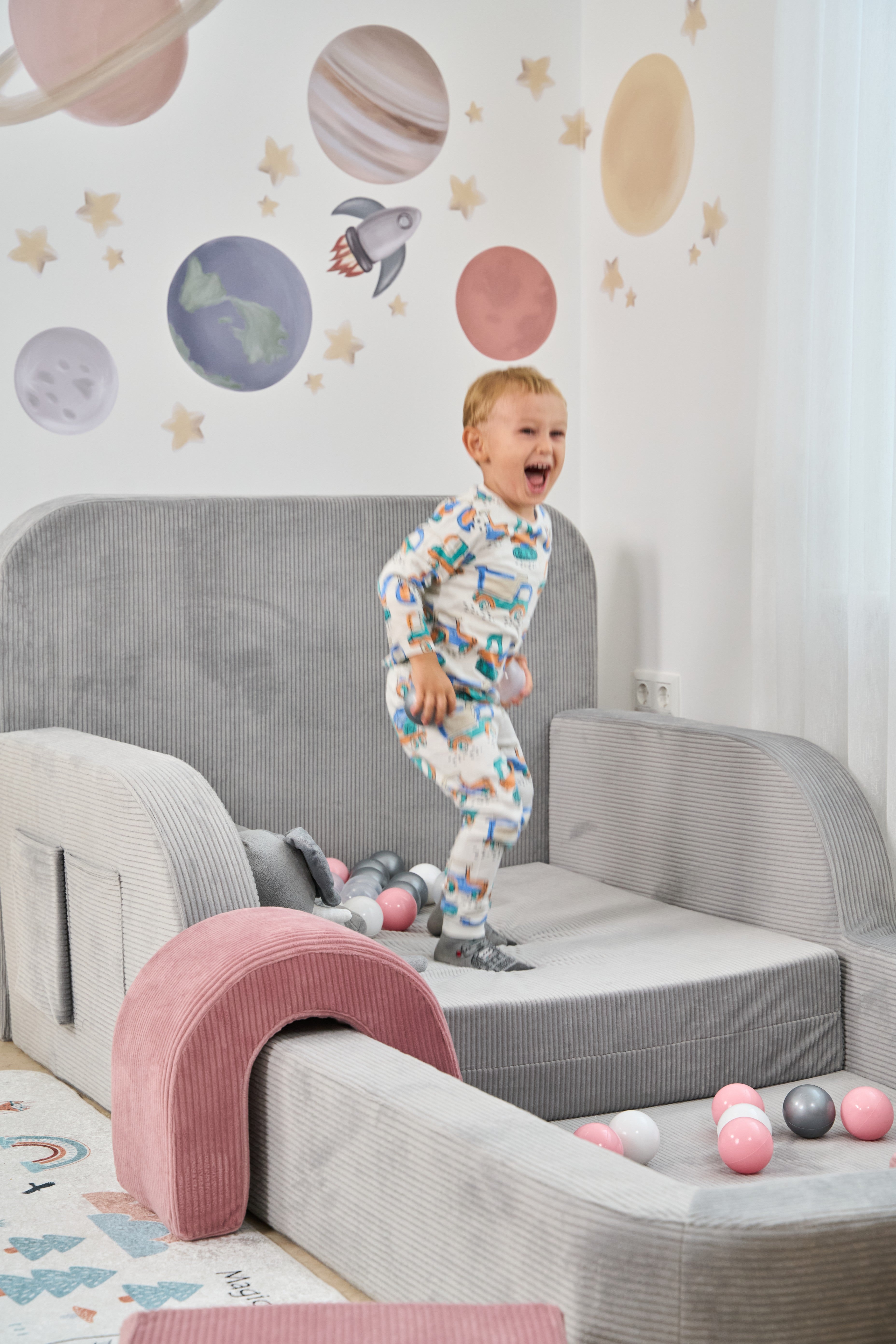 Single Funbed® Gray