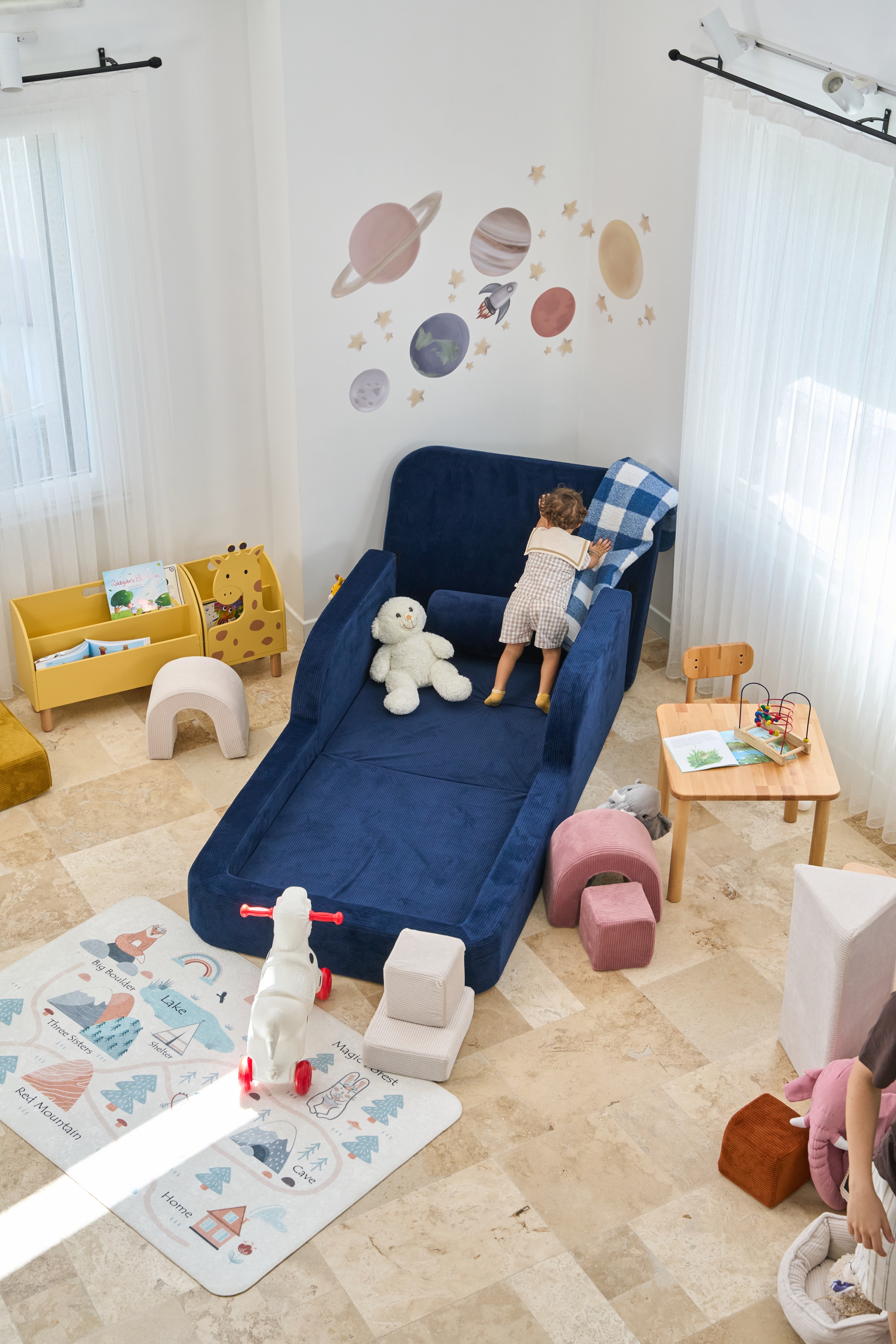 Single Funbed® Navy Blue