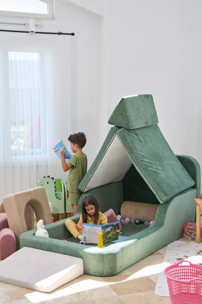 Single Funbed® Water Green