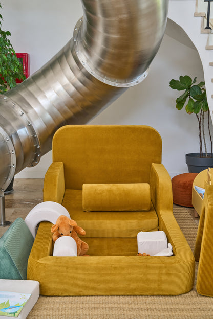 Single Funbed® Mustard