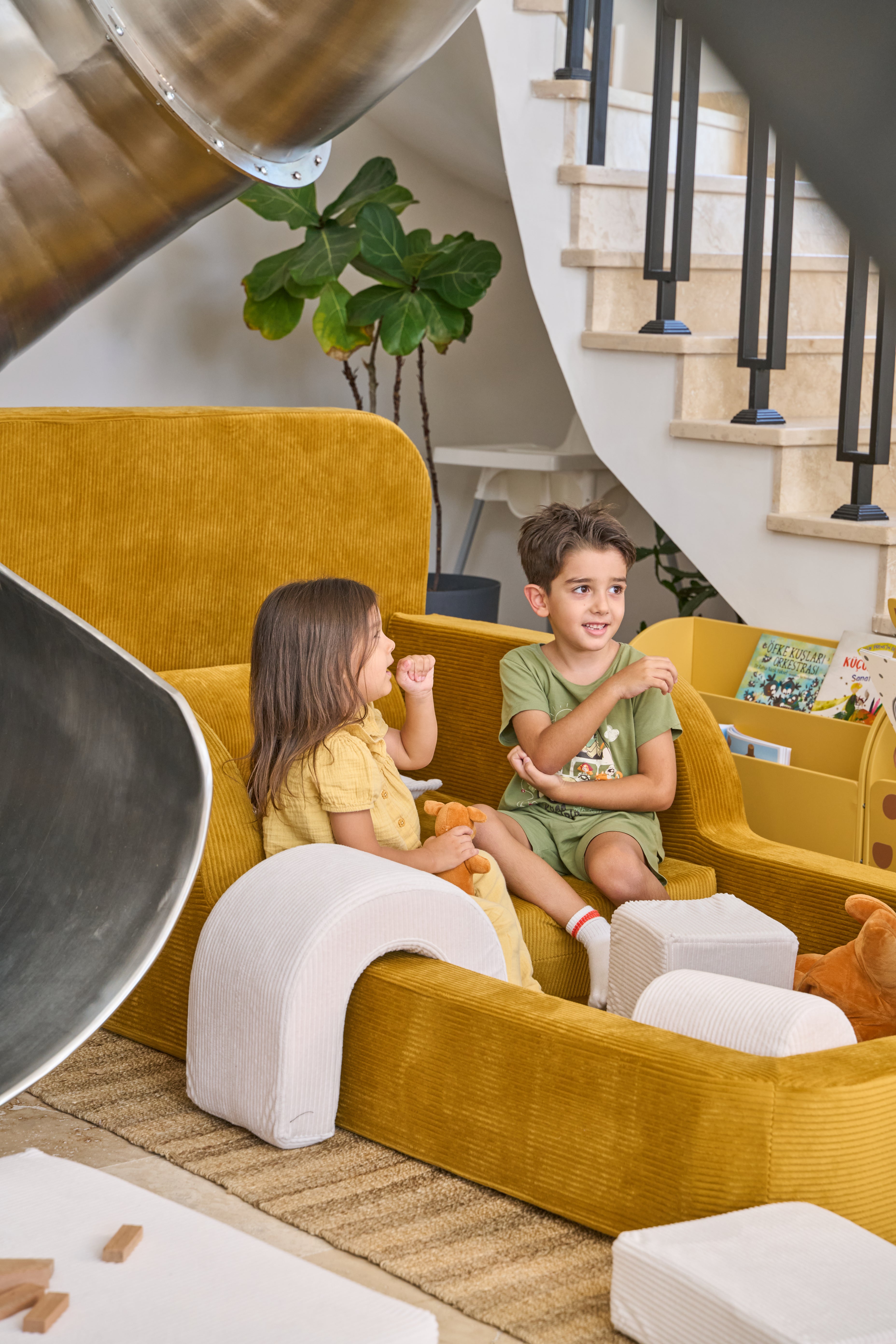 Single Funbed® Mustard