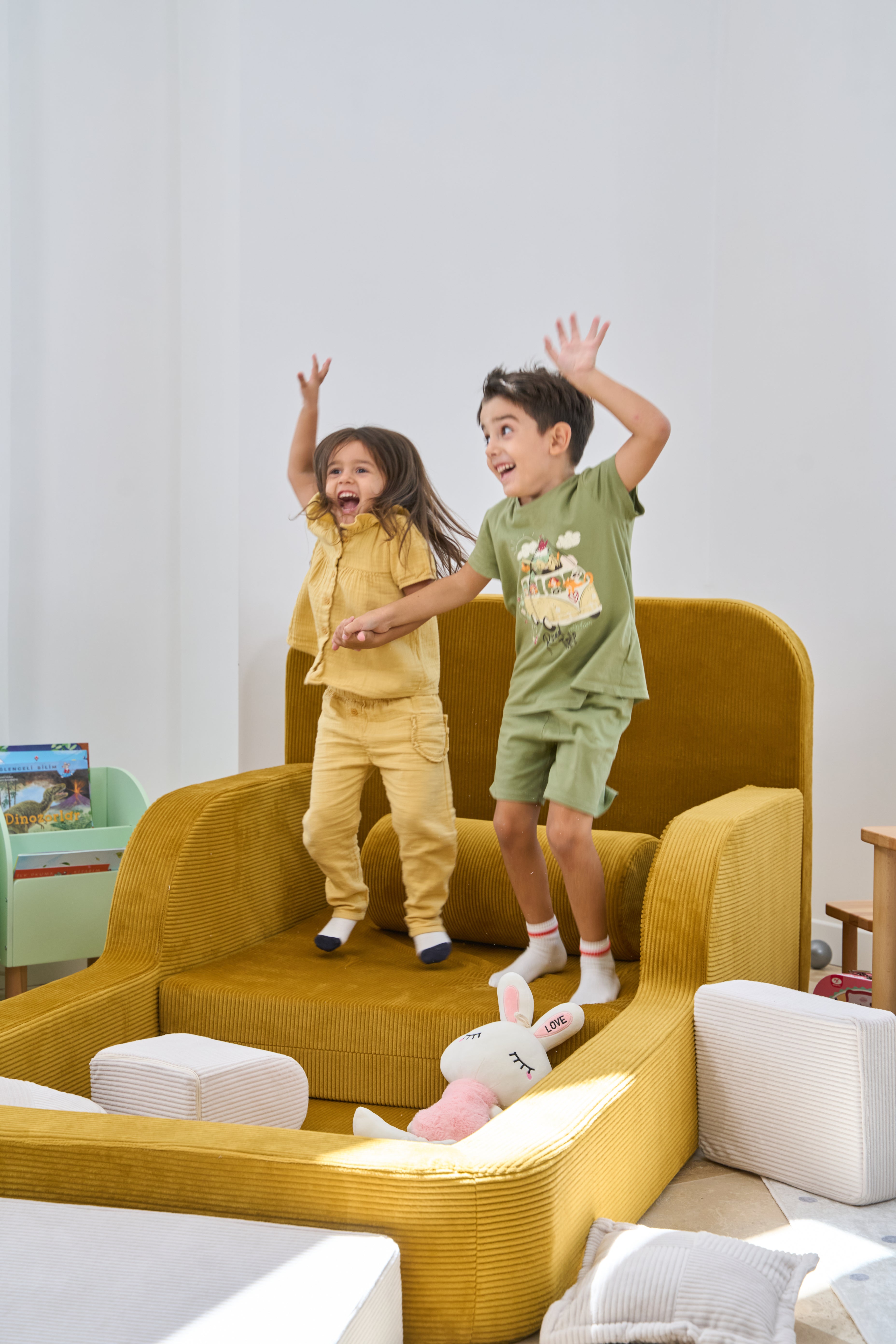 Single Funbed® Mustard