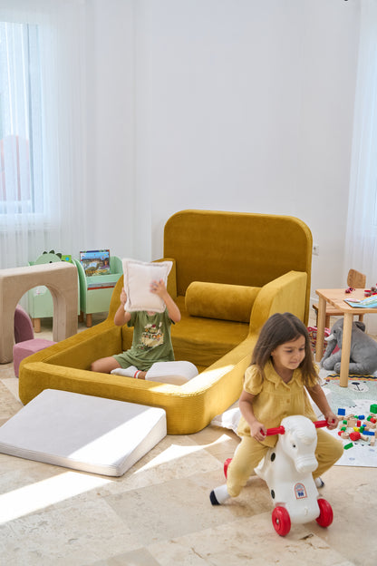 Single Funbed® Mustard