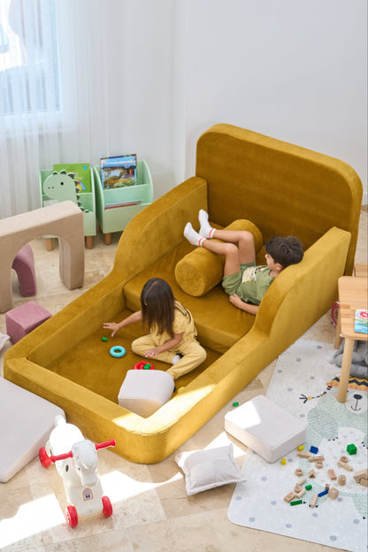 Single Funbed® Mustard